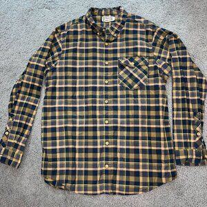 Duluth Trading Co. Men's 2XL Tall Plaid Flannel Shirt - Soft and in Very Good UC